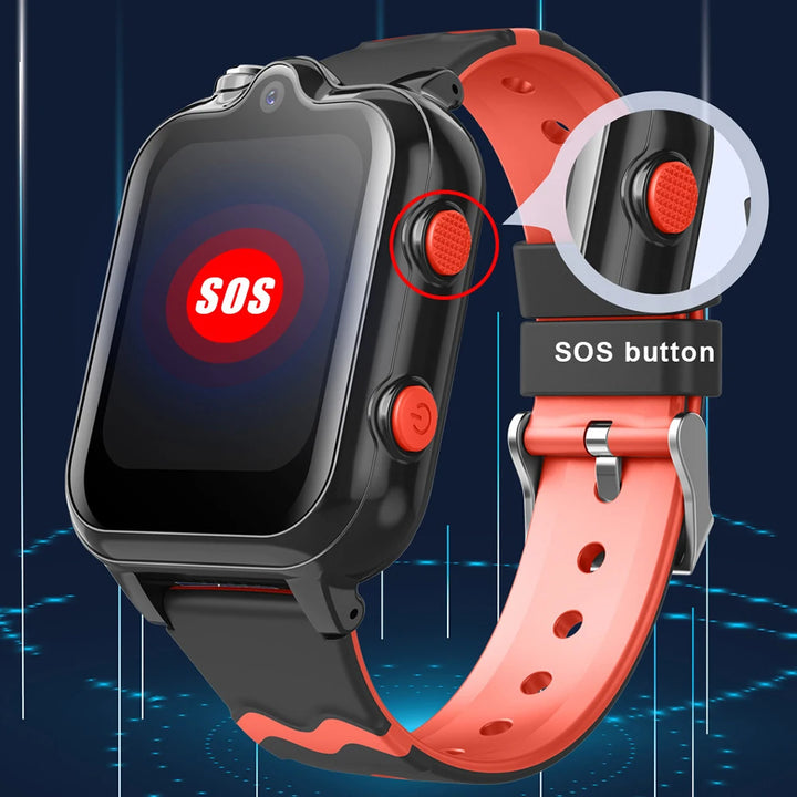 Smartwatch Kids 4G GPS Tracker Dual Camera