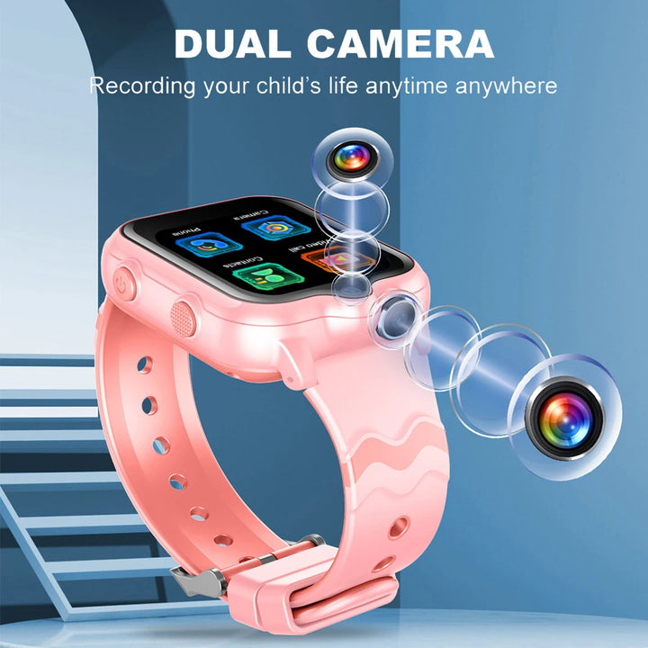 Smartwatch Kids 4G GPS Tracker Dual Camera