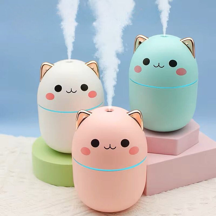 Cute Cat Portable Humidifier for Home & Office