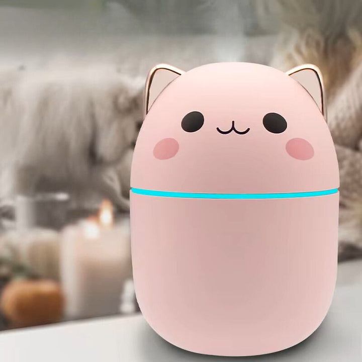 Cute Cat Portable Humidifier for Home & Office